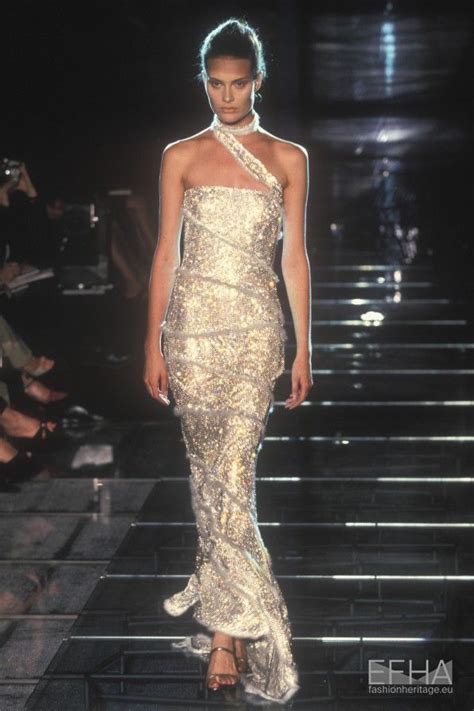 versace autumn winter 1971|gianni versace evening dress.